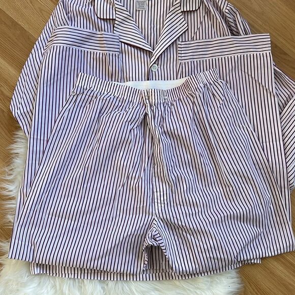 Vintage John Weitz Pajama Set Sleepwear NEW Size Medium - Picture 5 of 5